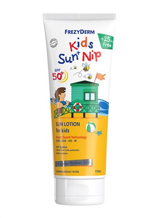 FREZYDERM SUN+NIP KIDS LOTION SPF50 175ML