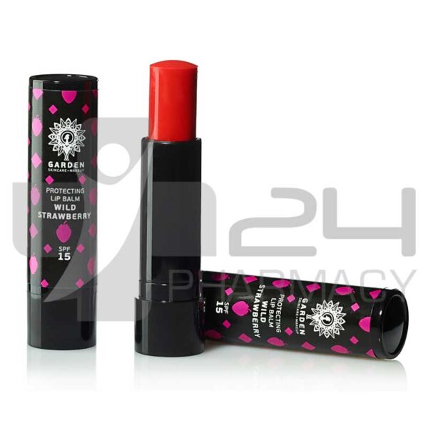 GARDEN OF PANTHENOLS LIP CARE WILD STRAWBERRY 5.20GR