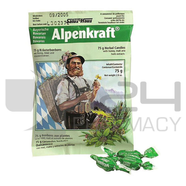 POWER HEALTH ALPENKRAFT ΚΑΡΑΜΕΛΕΣ ΓΙΑ ΤΟ ΛΑΙΜΟ 75GR