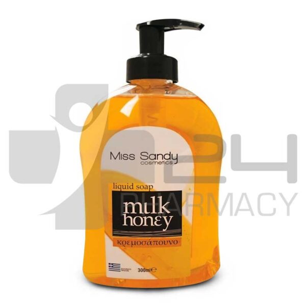 MISS SANDY MILK HONEY ΚΡΕΜΟΣΑΠΟΥΝΟ ΜΕ ΜΕΛΙ 300ML
