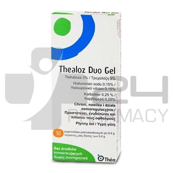 THEALOZ DUO GEL ΥΓΡΗ ΓΕΛΗ 30 X 0