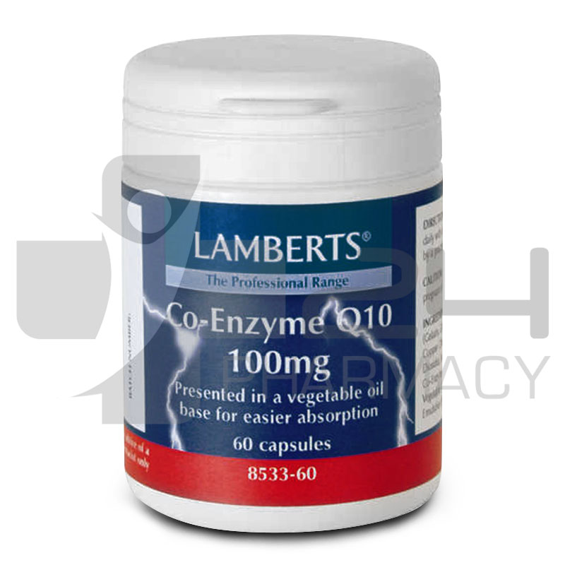 LAMBERTS CO-ENZYME Q10 100MG 30 ΚΑΨΟΥΛΕΣ LAMBERTS CO-ENZYME Q10 100MG 30 ΚΑΨΟΥΛΕΣ