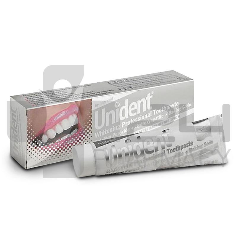 UNIDENT WHITENING PROFESSIONAL ΛΕΥΚΑΝΤΙΚΗ ΟΔΟΝΤΟΠΑΣΤΑ ΓΙΑ ΚΑΘΗΜΕΡΙΝΗ ΧΡΗΣΗ 100ML UNIDENT WHITENING PROFESSIONAL ΛΕΥΚΑΝΤΙΚΗ ΟΔΟΝΤΟΠΑΣΤΑ ΓΙΑ ΚΑΘΗΜΕΡΙΝΗ ΧΡΗΣΗ 100ML