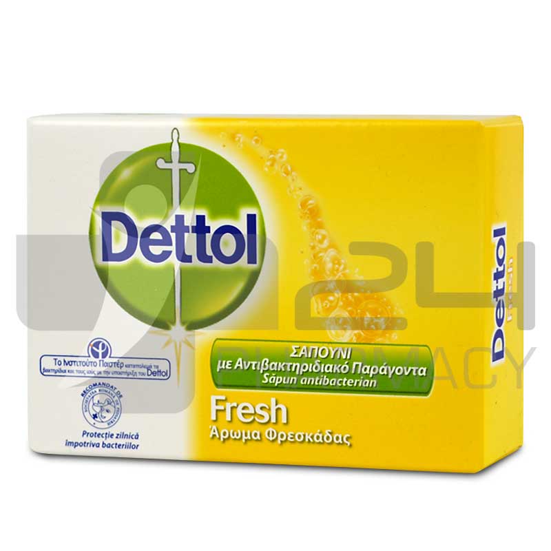 DETTOL ΣΑΠΟΥΝΙ FRESH 100GR DETTOL ΣΑΠΟΥΝΙ FRESH 100GR