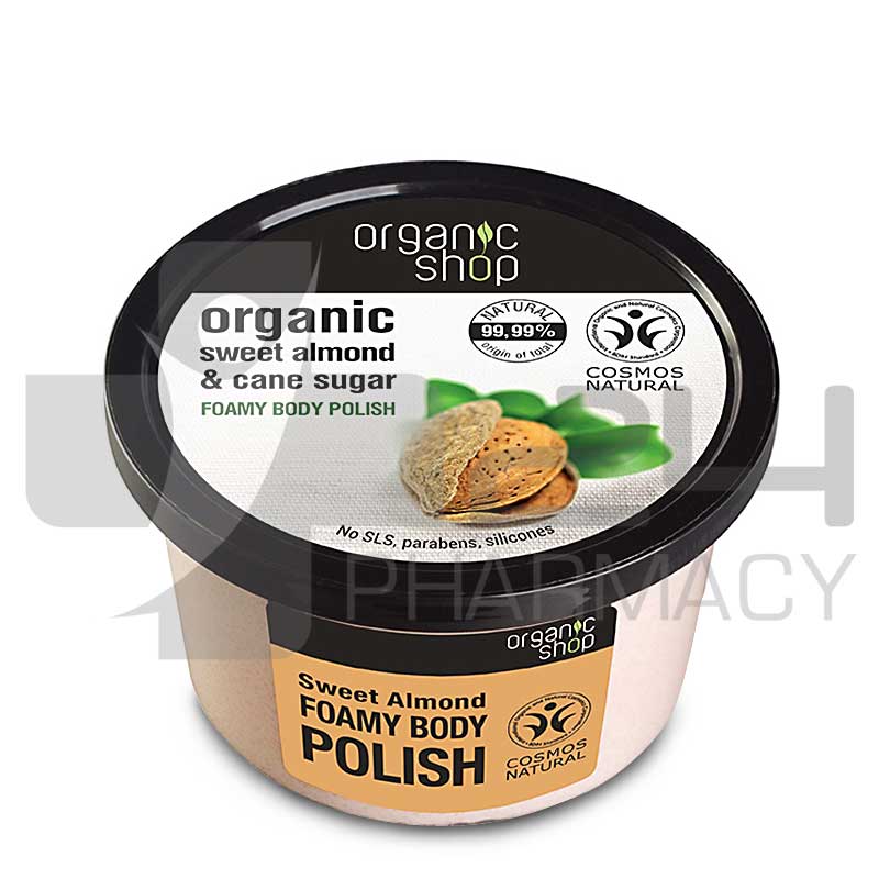 NATURA SIBERICA ORGANIC SHOP SCRUB ΣΩΜΑΤΟΣ SWEET ALMOND 250ML NATURA SIBERICA ORGANIC SHOP SCRUB ΣΩΜΑΤΟΣ SWEET ALMOND 250ML