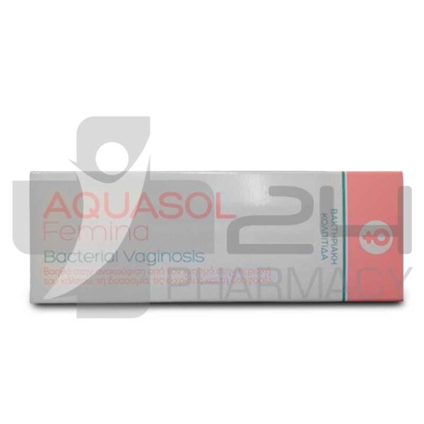 AQUASOL FEMINA ΓΙΑ ΒΑΚΤΗΡΙΑΚΗ ΚΟΛΠΙΤΙΔΑ 30ML
