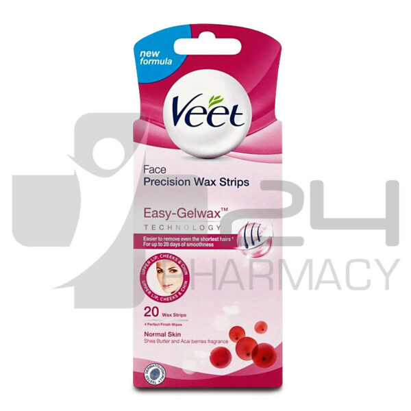 VEET FACE PRECISION ΑΠΟΤΡΙΧΩΤΙΚΕΣ ΤΑΙΝΙΕΣ ΠΡΟΣΩΠΟΥ 20ΤΜΧ