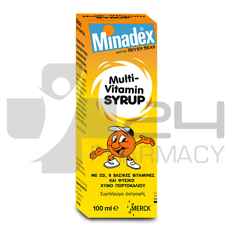 SEVEN SEAS MINADEX ΠΟΛΥΒΙΤΑΜΙΝΟΥΧΟ ΣΙΡΟΠΙ 100ML SEVEN SEAS MINADEX ΠΟΛΥΒΙΤΑΜΙΝΟΥΧΟ ΣΙΡΟΠΙ 100ML