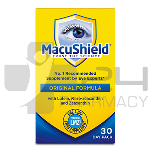 MACUSHIELD ΣΥΜΠΛΗΡΩΜΑ ΓΙΑ ΤΗΝ ΥΓΕΙΑ ΤΩΝ ΜΑΤΙΩΝ 30 ΚΑΨΟΥΛΕΣ