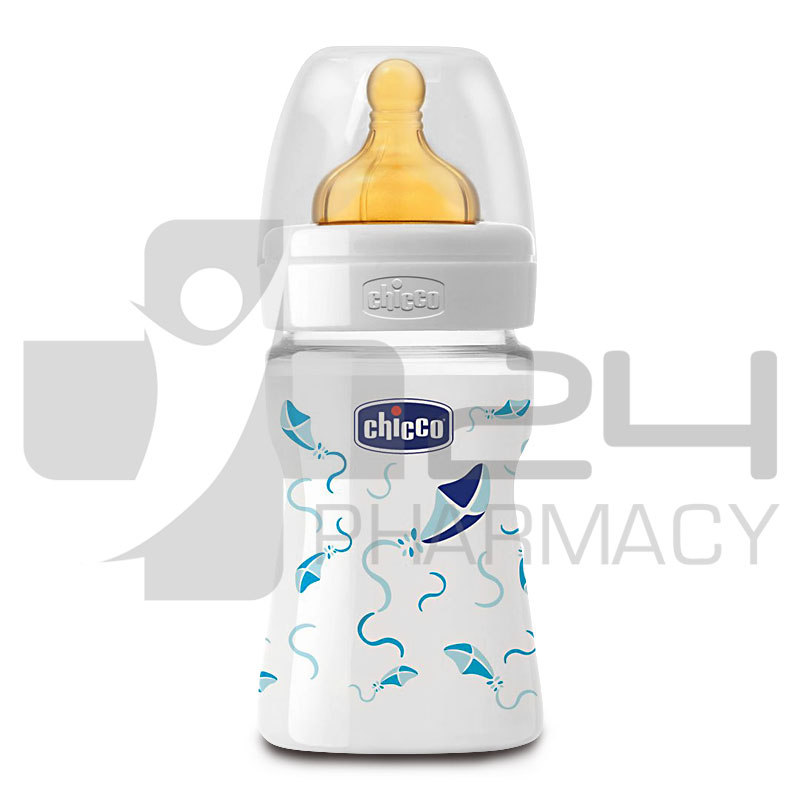 CHICCO NATURE GLASS ΓΥΑΛΙΝΟ ΜΠΙΜΠΕΡΟ ΜΕ ΘΗΛΗ ΚΑΟΥΤΣΟΥΚ 150ML CHICCO NATURE GLASS ΓΥΑΛΙΝΟ ΜΠΙΜΠΕΡΟ ΜΕ ΘΗΛΗ ΚΑΟΥΤΣΟΥΚ 150ML