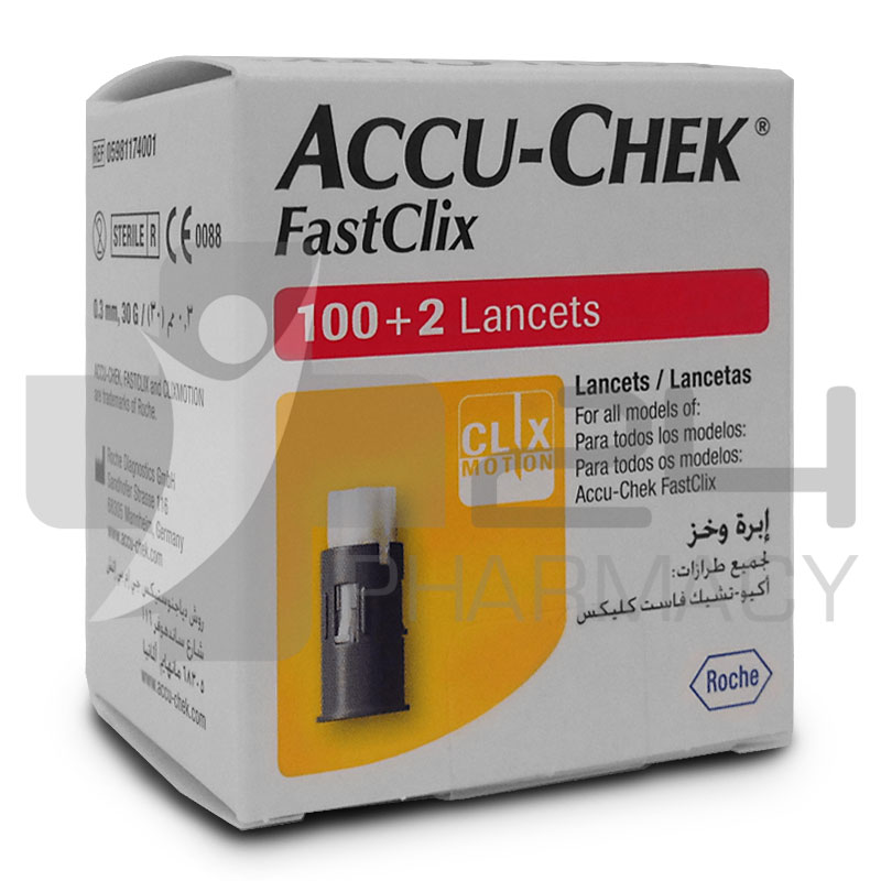 ACCU-CHEK FASTCLIX ΒΕΛΟΝΕΣ ΜΕΤΡΗΣΗΣ ΣΑΚΧΑΡΟΥ 102 ΤΜΧ ACCU-CHEK FASTCLIX ΒΕΛΟΝΕΣ ΜΕΤΡΗΣΗΣ ΣΑΚΧΑΡΟΥ 102 ΤΜΧ