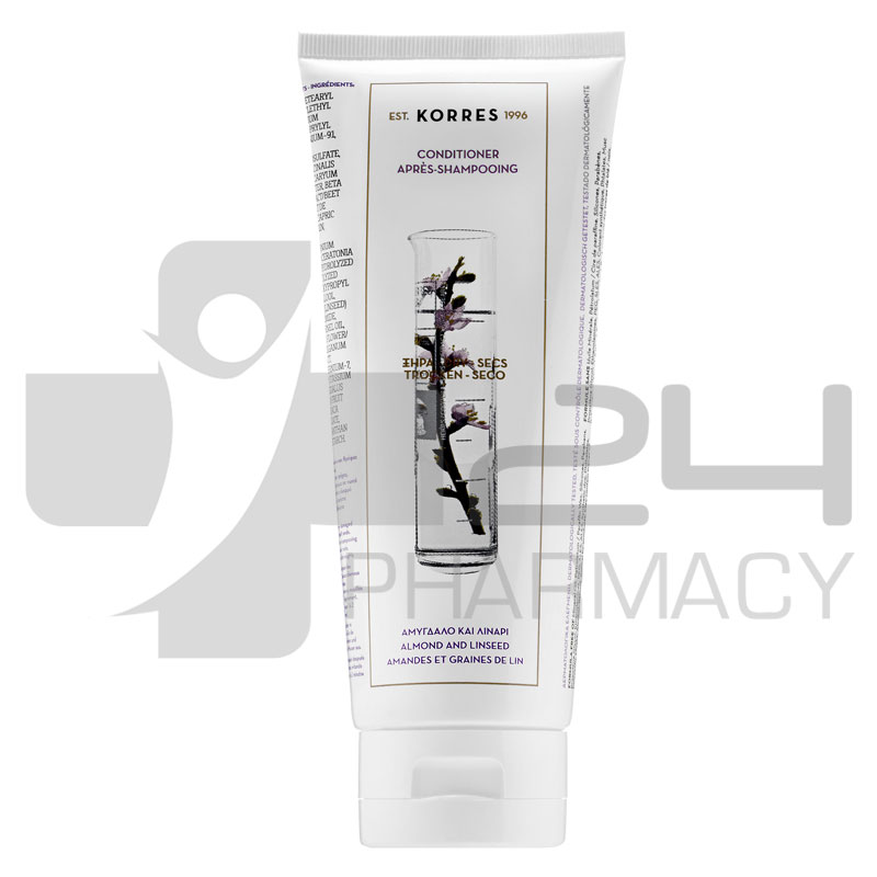 KORRES CONDITIONER ΜΕ ΑΜΥΓΔΑΛΟ & ΛΙΝΑΡΙ ΓΙΑ ΞΗΡΑ ΜΑΛΛΙΑ 200ML KORRES CONDITIONER ΜΕ ΑΜΥΓΔΑΛΟ & ΛΙΝΑΡΙ ΓΙΑ ΞΗΡΑ ΜΑΛΛΙΑ 200ML