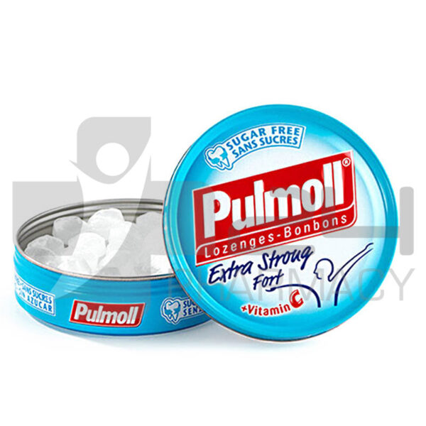 PULMOLL ΠΑΣΤΙΛΙΕΣ EXTRA STRONG & ΒΙΤΑΜΙΝΗ C 45GR