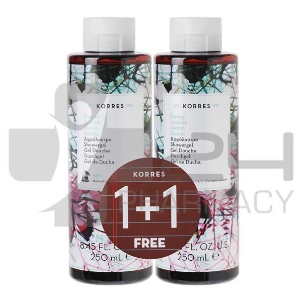 KORRES ΑΦΡΟΛΟΥΤΡΟ ΓΙΑΣΕΜΙ 1+1 2X250ML