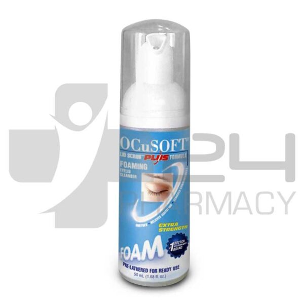 OCUSOFT PLUS ΑΦΡΟΣ ΚΑΘΑΡΙΣΜΟΥ ΒΛΕΦΑΡΩΝ 50ML