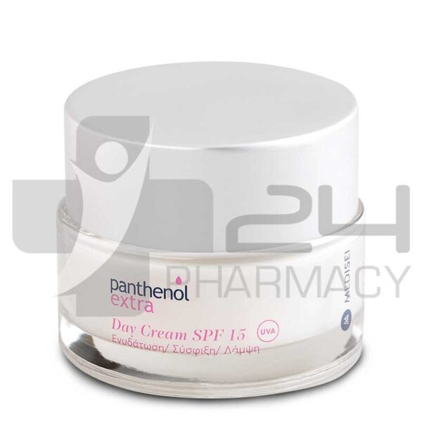 PANTHENOL EXTRA ΕΝΥΔΑΤΙΚΗ ΚΡΕΜΑ ΗΜΕΡΑΣ SPF15 50ML