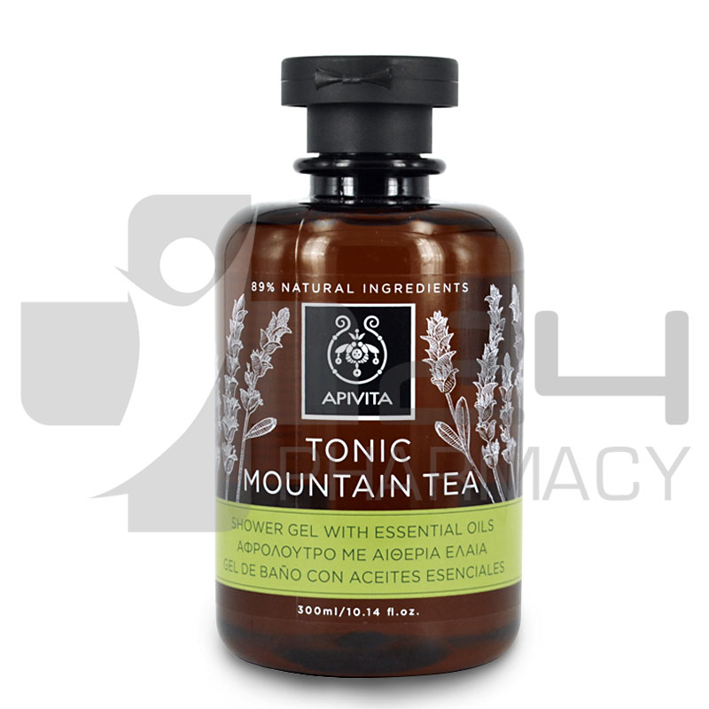 APIVITA TONIC MOUNTAIN TEA ΑΦΡΟΛΟΥΤΡΟ ΜΕ ΑΙΘΕΡΙΑ ΕΛΑΙΑ 300ML APIVITA TONIC MOUNTAIN TEA ΑΦΡΟΛΟΥΤΡΟ ΜΕ ΑΙΘΕΡΙΑ ΕΛΑΙΑ 300ML