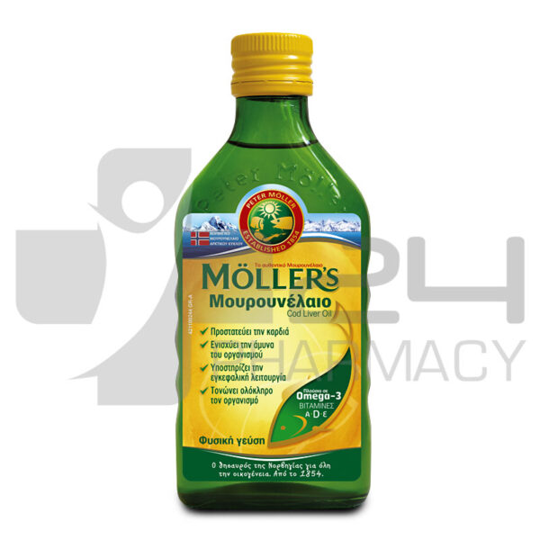 MOLLERS ΜΟΥΡΟΥΝΕΛΑΙΟ ΥΓΡΟ ΣΕ ΦΥΣΙΚΗ ΓΕΥΣΗ 250ML