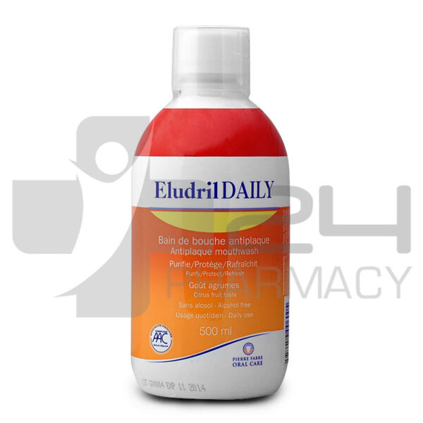 ELUDRIL DAILY ΣΤΟΜΑΤΙΚΟ ΔΙΑΛΥΜΑ 500ML