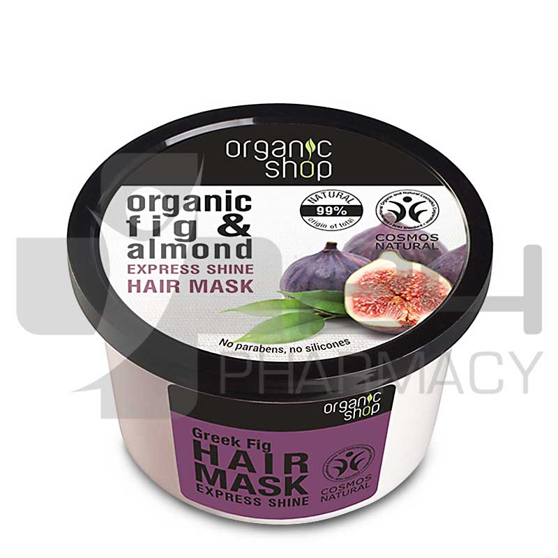 NATURA SIBERICA ORGANIC SHOP ΜΑΣΚΑ ΜΑΛΛΙΩΝ ΣΥΚΟ & ΑΜΥΓΔΑΛΟ 250ML NATURA SIBERICA ORGANIC SHOP ΜΑΣΚΑ ΜΑΛΛΙΩΝ ΣΥΚΟ & ΑΜΥΓΔΑΛΟ 250ML