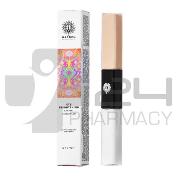 GARDEN OF PANTHENOLS EYE BRIGHTENING CONCEALER Νο 20 BEIGE 5+5ML