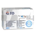 BD THIN WALL 31GR X 8MM ΒΕΛΟΝΕΣ ΜΕΤΡΗΣΗΣ ΣΑΚΧΑΡΟΥ 100 ΤΜΧ