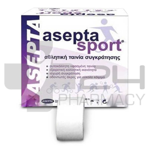 ASEPTA SPORT ΑΘΛΗΤΙΚΗ ΤΑΙΝΙΑ ΣΥΓΚΡΑΤΗΣΗΣ 1ΤΜΧ