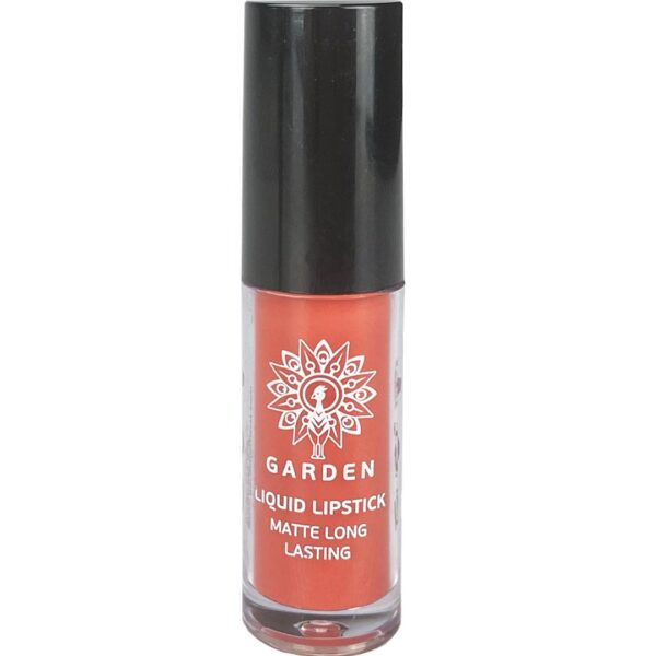 Garden Mini Liquid Matte Lipstick 2ml - Coral Peach 03 Υγρό Ματ Κραγιόν Μακράς Διαρκείας