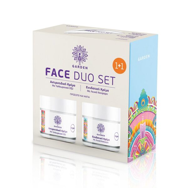 GARDER FACE DUO SET ΑΝΤΙΡΥΤΙΔΙΚΗ ΚΡΕΜΑ+ ΕΝΥΔΑΤΙΚΗ ΚΡΕΜΑ. 1+1!