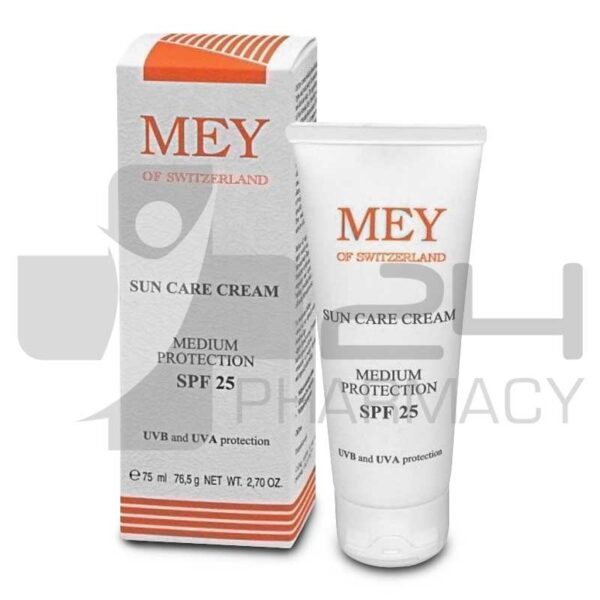 MEY SUN CARE SPF25 ΠΡΟΣΩΠΟΥ & ΣΩΜΑΤΟΣ 75ML