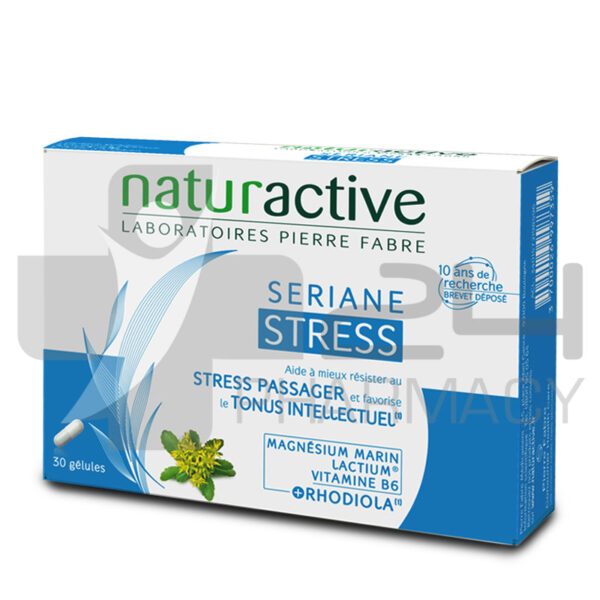 NATUREACTIVE SERIANE STRESS ΓΙΑ ΤΗΝ ΑΝΤΙΜΕΤΩΠΙΣΗ ΤΟΥ ΑΓΧΟΥΣ 30 ΚΑΨΟΥΛΕΣ