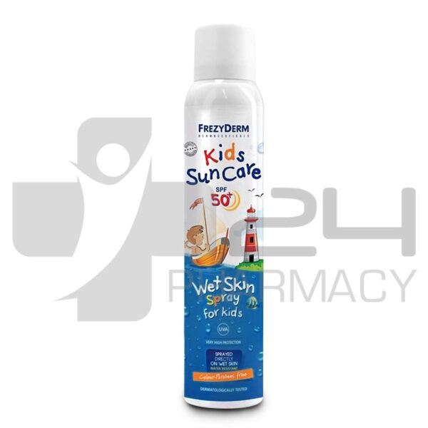 FREZYDERM ΠΑΙΔΙΚΟ ΑΝΤΙΗΛΙΑΚΟ ΣΠΡΕΥ ΠΡΟΣΩΠΟΥ & ΣΩΜΑΤΟΣ SPF50+ 200ML