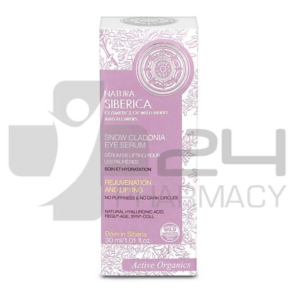 NATURA SIBERICA SNOW CLADONIA SERUM ΜΑΤΙΩΝ 30-35+ 30ML