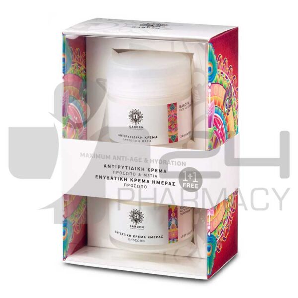 GARDEN OF PANTHENOLS SET ΑΝΤΙΡΥΤΙΔΙΚΗ & ΕΝΥΔΑΤΙΚΗ ΚΡΕΜΑ