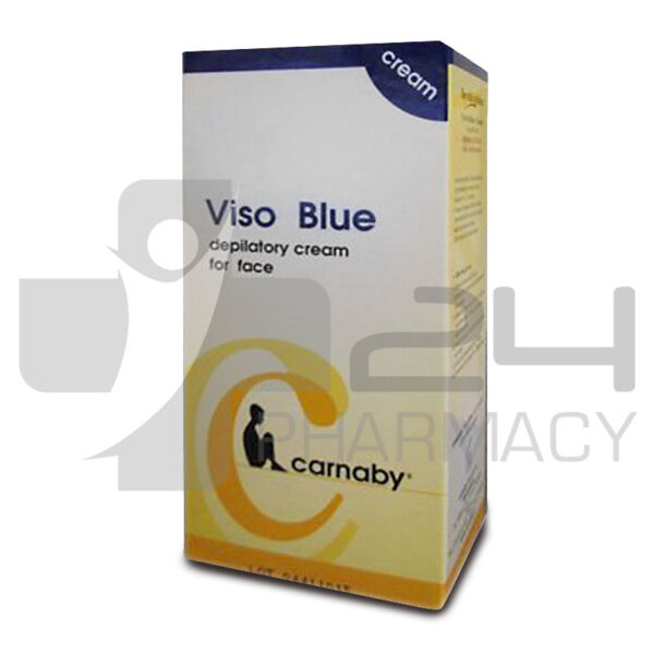 CARNABY VISO BLUE ΑΠΑΛΗ ΑΠΟΤΡΙΧΩΤΙΚΗ ΚΡΕΜΑ ΓΙΑ ΠΡΟΣΩΠΟ/ΜΑΣΧΑΛΕΣ/ΜΠΙΚΙΝΙ 60ML