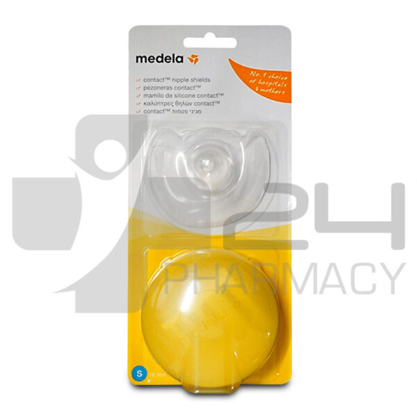 MEDELA ΚΑΛΥΠΤΡΕΣ ΘΗΛΩΝ - ΨΕΥΔΟΘΗΛΕΣ ΣΙΛΙΚΟΝΗΣ ΜΕ ΘΗΚΗ SMALL 2ΤΜΧ