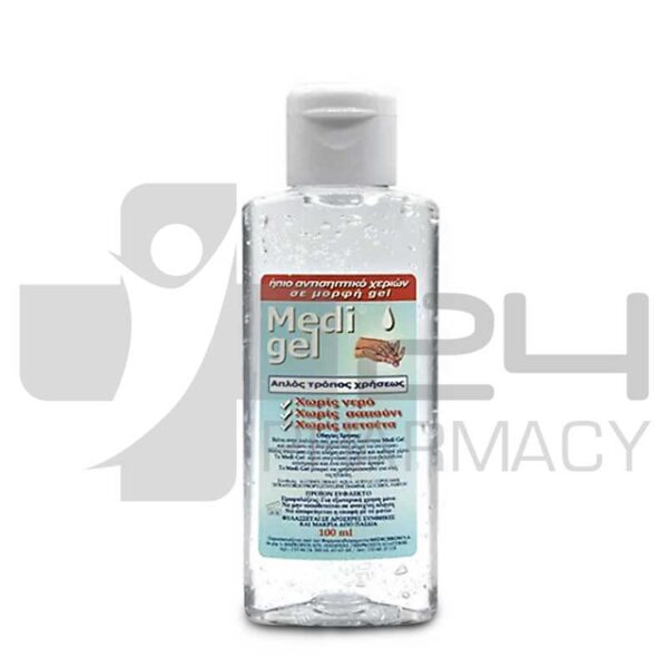 MEDI GEL ΓΕΛΗ ΗΠΙΟ ΑΝΤΙΣΗΠΤΙΚΟ ΧΕΡΙΩΝ 100ML