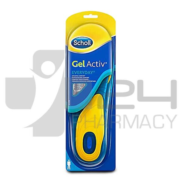 SCHOLL GEL ACTIV ΑΝΔΡΙΚΟΙ ΠΑΤΟΙ 1 ΖΕΥΓΑΡΙ