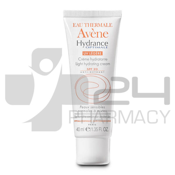 AVENE ΕΝΥΔΑΤΙΚΗ ΚΡΕΜΑ ΓΙΑ ΚΑΝΟΝΙΚΟ/ΜΕΙΚΤΟ/ΕΥΑΙΣΘΗΤΟ ΔΕΡΜΑ SPF20 40ML