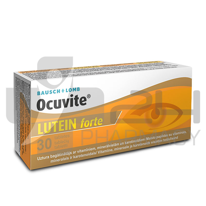 OCUVITE LUTEIN FORTE ΓΙΑ ΔΙΑΤΗΡΗΣΗ ΤΗΣ ΦΥΣΙΟΛΟΓΙΚΗΣ ΛΕΙΤΟΥΡΓΙΑΣ ΤΗΣ ΟΡΑΣΗΣ 30 ΔΙΣΚΙΑ OCUVITE LUTEIN FORTE ΓΙΑ ΔΙΑΤΗΡΗΣΗ ΤΗΣ ΦΥΣΙΟΛΟΓΙΚΗΣ ΛΕΙΤΟΥΡΓΙΑΣ ΤΗΣ ΟΡΑΣΗΣ 30 ΔΙΣΚΙΑ