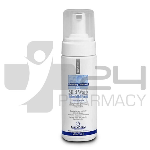 FREZYDERM MILD WASH FOAM ΚΑΘΑΡΙΣΤΙΚΟΣ ΑΦΡΟΣ ΠΡΟΣΩΠΟΥ & ΣΩΜΑΤΟΣ 150ML