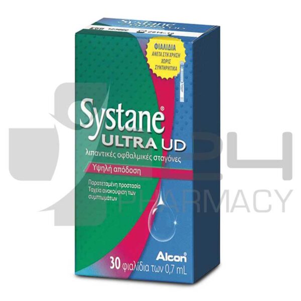 SYSTANE ULTRA UD ΟΦΘΑΛΜΙΚΕΣ ΣΤΑΓΟΝΕΣ 30 X 0