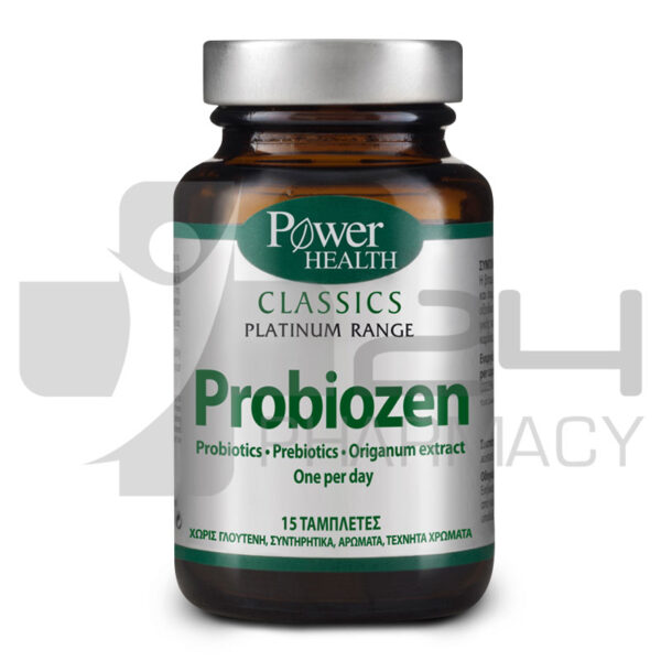 POWER HEALTH PROBIOZEN ΓΙΑ ΤΗΝ ΥΓΕΙΑ & ΙΣΟΡΡΟΠΙΑ ΤΗΣ ΧΛΩΡΙΔΑΣ ΤΟΥ ΕΝΤΕΡΟΥ 15 ΤΑΜΠΛΕΤΕΣ