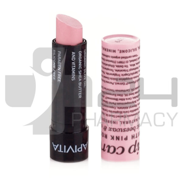 APIVITA LIP CARE ΜΕ ΡΟΖ ΤΡΙΑΝΤΑΦΥΛΛΟ 4.4GR