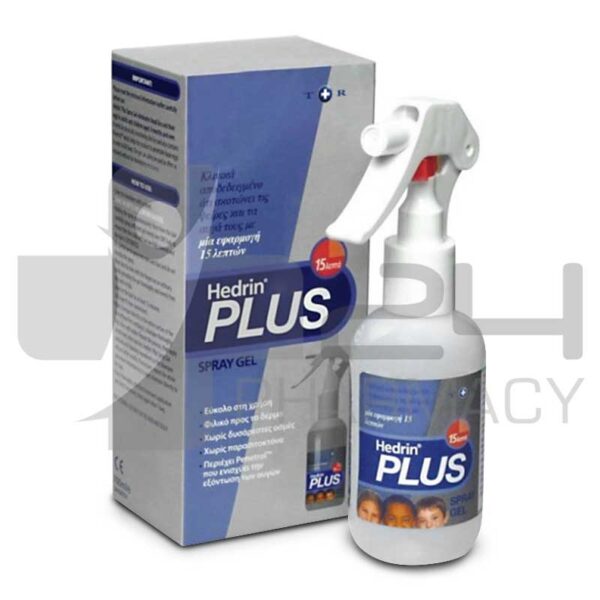 HEDRIN PLUS SPRAY GEL 100ML
