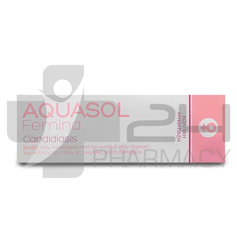 AQUASOL FEMINA ΓΙΑ ΚΟΛΠΙΚΗ ΜΥΚΗΤΙΑΣΗ 30ML AQUASOL FEMINA ΓΙΑ ΚΟΛΠΙΚΗ ΜΥΚΗΤΙΑΣΗ 30ML