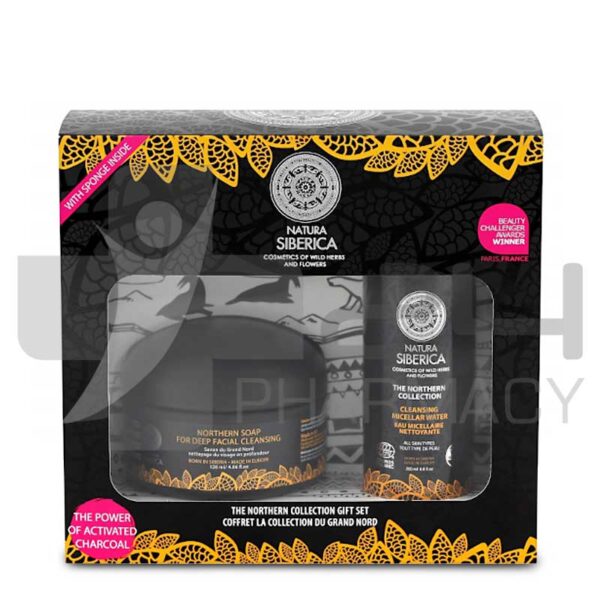 NATURA SIBERICA ΣΕΤ ΣΑΠΟΥΝΙ ΠΡΟΣΩΠΟΥ 120ML & MICELLAR WATER 200ML