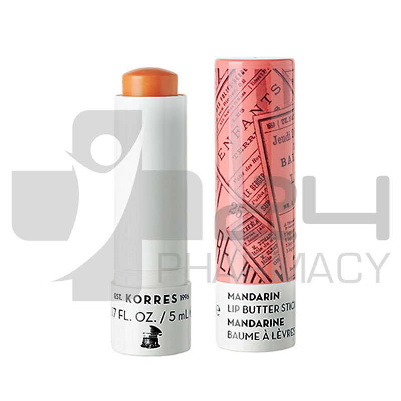 KORRES MANDARIN LIP BUTTER STICK ΡΟΔΑΚΙΝΟ 5ML KORRES MANDARIN LIP BUTTER STICK ΡΟΔΑΚΙΝΟ 5ML