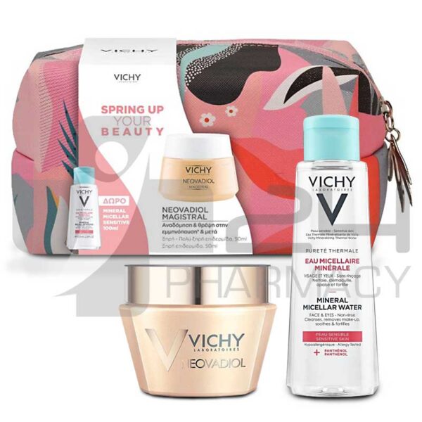 VICHY ΣΕΤ SPRING UP YOUR BEAUTY NEOVADIOL MAGISTRAL DRY & MINERAL MICELLAR