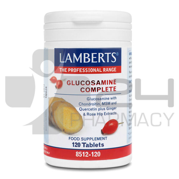 LAMBERTS GLUCOSAMINE COMPLETE ΓΙΑ ΤΗ ΦΡΟΝΤΙΔΑ ΤΩΝ ΑΡΘΡΩΣΕΩΝ 120 ΤΑΜΠΛΕΤΕΣ